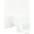 thumbnail image 5 of DARING DIVA Plus Size Lace Shrugs Sheer Short Sleeve Bolero Tops 3X White, 5 of 5