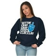 thumbnail image 3 of Getting Cray with the Clay Hanukkah Unisex Plus Size Sweatshirt Brisco Brands 2X, 3 of 6