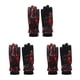 thumbnail image 1 of Sonducket Guantes de invierno para niños Manoplas impermeables Unisex Motocicleta Estampado floral Nieve Guante antideslizante para deportes de Type1 NO1, 1 of 6