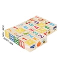 thumbnail image 2 of ABC Learning Baby Blocks Educational Toys Alphabet & Number Apilando Bloques para pequeños 1-3 Regalos, 2 of 9