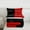 Black Red 02, variant on Feelyou Black White Crown Queen Comforter Set, Couple Anniversary Bedding Set, 3pcs