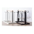 thumbnail image 2 of Cateissary Escurridor de tazas, estante con mango de madera, resistente a la corrosión, resistente a la corrosión, estante de almacenamiento de botellas Organizadores de utensilios de cocina negro 1 Cateissary HA071956-02, 2 of 6