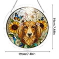 thumbnail image 2 of Acrylic Puzzles Suncatcher Window Hanging 83 Pieces Stained Glass Acrylic Puzzle Song Decoration For Women Men Mom Birthday Home Decor, 2 of 9