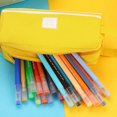 thumbnail image 3 of Pencil Case Simple Large Capacity 2-layer Stationery Bag Pencil Pouch Pen Bag, 3 of 10