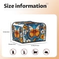 thumbnail image 5 of Fotbe Spring Butterfly Flowers for Four Slice Toaster Cover, Fingerprint Protector, Super Soft Appliance Cover And Dust Cover,Bread Dust Cover & Fingerprint Protection, 5 of 7
