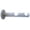 Glossy White, variant on Urbanest Zinc Cast Double Rod Bracket 3/4" Rod, Brushed Steel, Set of 2