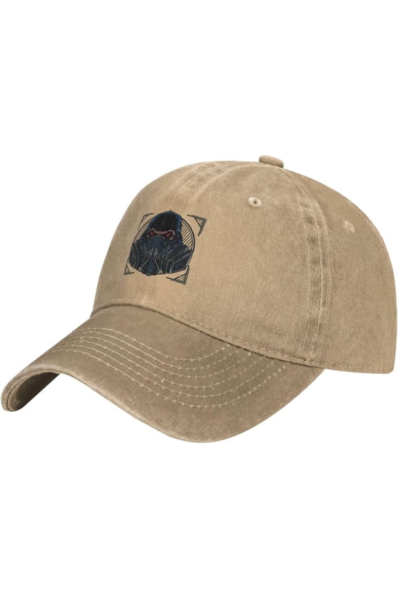 Angry Masked Monkey Baseball Cap for Men Women Hats Adjustable Vintage Cowboy Hat Dad Caps