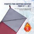 thumbnail image 3 of TOMSHOO Ultralight Sleeping Bag for Adults Outdoor Envelope Sleeping Bag for Warm Weather Camping Backpacking, 3 of 8