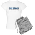 thumbnail image 1 of CafePress - Beach Cheaper Than Therapy Pajamas - Women's Light Pajamas, 1 of 1