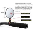 thumbnail image 3 of Bicycle Rearview 360 Rotate Safety Cycing Rear View Mirror Bike Accessories A2 Black, 3 of 4