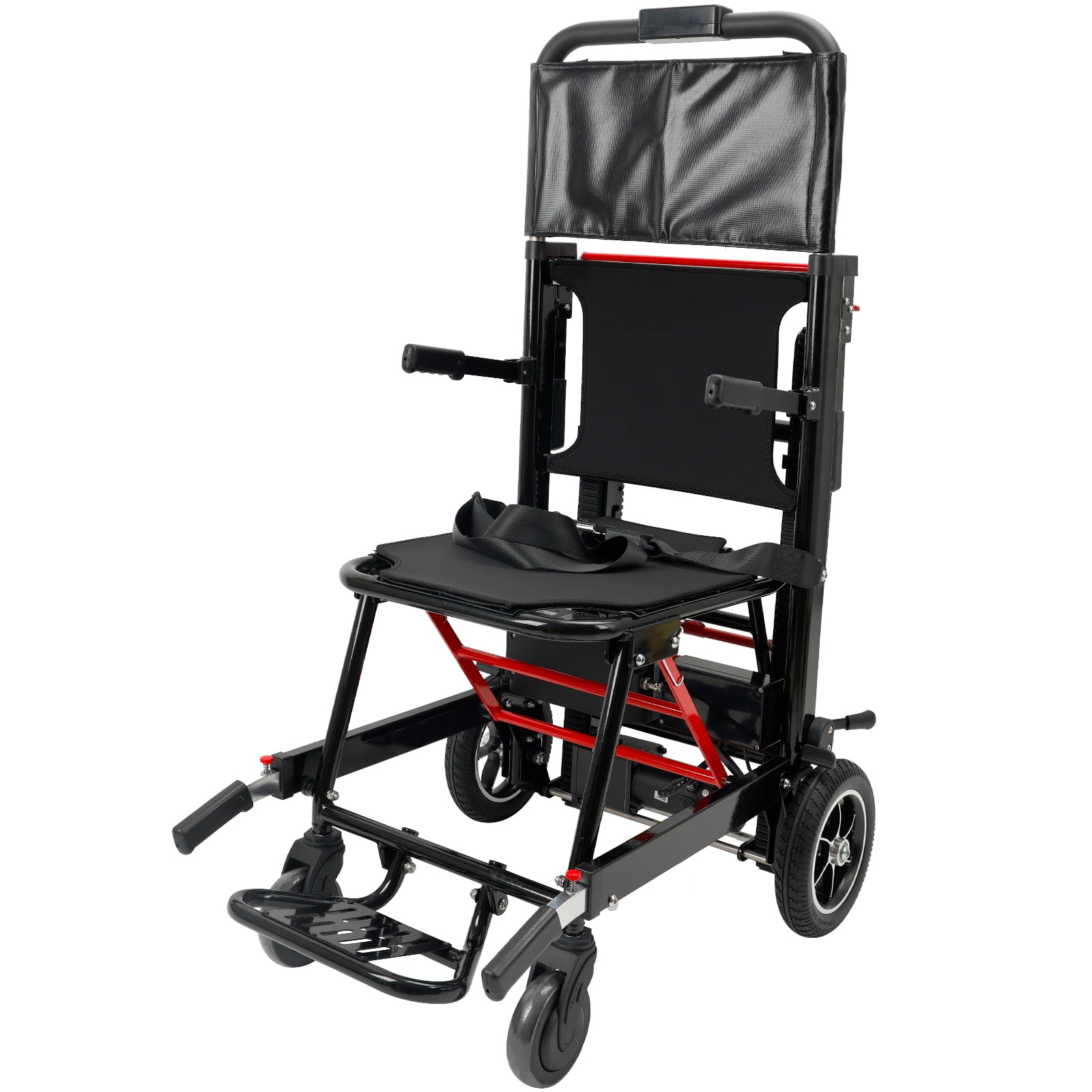 ARTUDATECH Portable Electric Chair Climbing Wheelchair large wheel 440 lb limit,Track Climbing Wheelchair Heavy Duty Assist Track Stair Chair for Adults Seniors