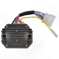 thumbnail image 1 of 12V 280W Regulator Rectifier for Komatsu Yanmar 3TNE74 3D74E 3D68E Replacement Part 119640-77710, 1 of 5