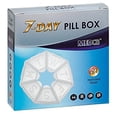 thumbnail image 5 of MEDca Weekly Pill Organizer Clear 7-Sided Pill Reminder, Round Shaped, 5 of 5