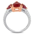 thumbnail image 4 of Everly Women's Ruby 14K Two-Tone Gold Engagement Ring, 4 of 7