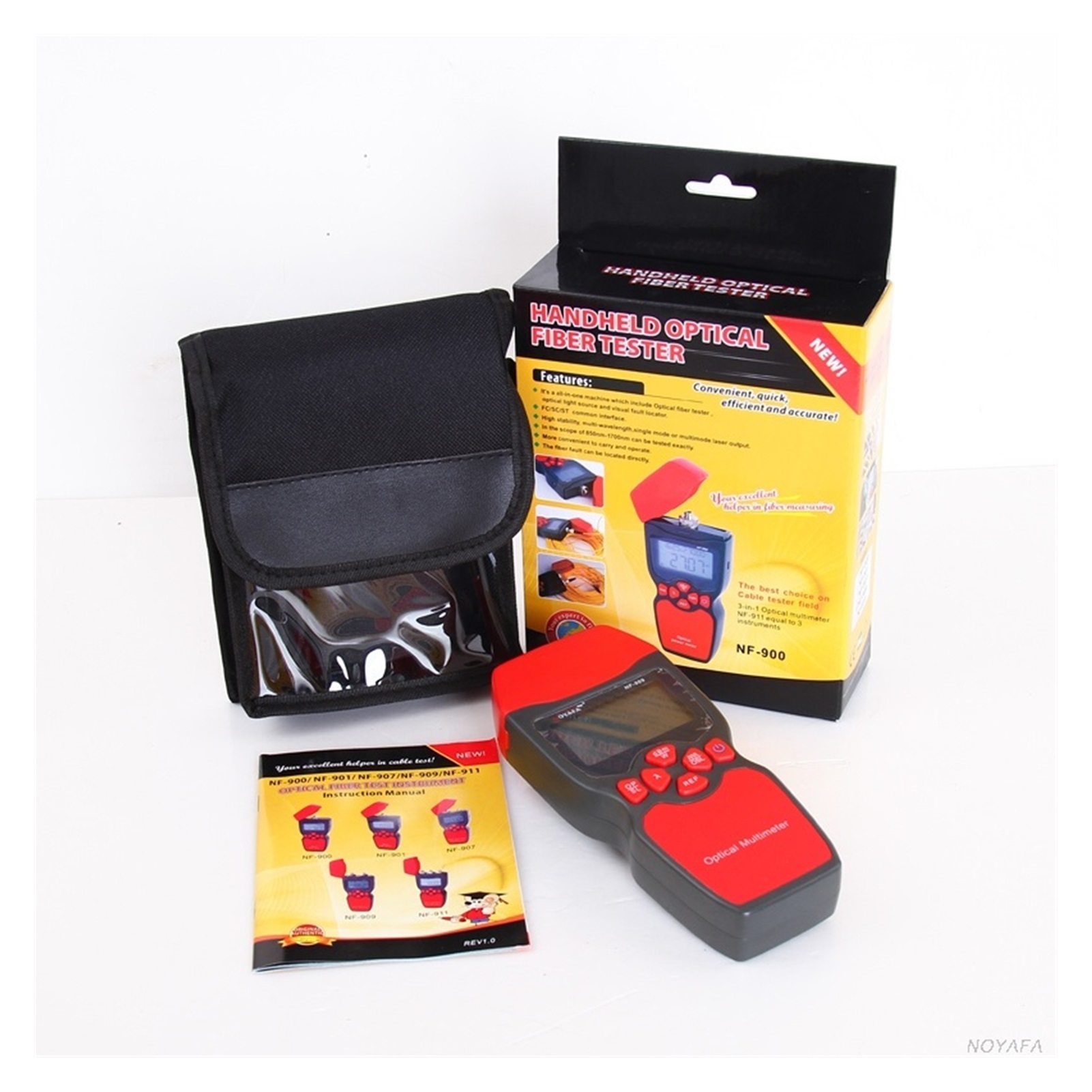 2-IN-1 Power Meter + Light Source Mini Portable Digital Multimeter Fiber Optical Power Meter And Light Source ,Fast Responses