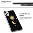 thumbnail image 4 of Sun Moon Stars Case for iPhone 11 Pro Max,Aesthetic Art Design Pattern Soft TPU Bumper Case Cover, 4 of 5