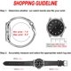 thumbnail image 5 of Correas de reloj de piel, correa de reputo de piel de liberación rápida para hombr o mujer, reloj transicional o igent de 18 mm, 20 mm, 22 mm, 5 of 5