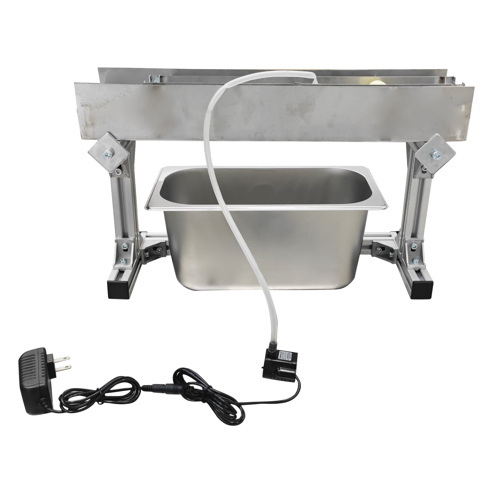 Circulating Cooling Water Tank Extruder Cooling System with Pump 100-240V Stainless Steel