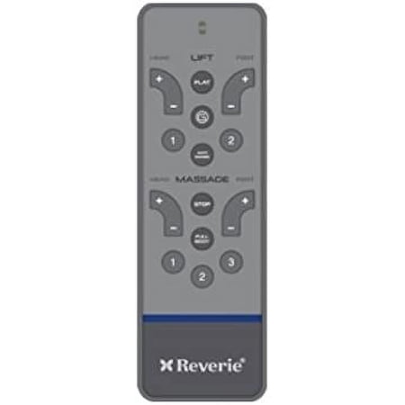 Reverie 5i, 5D, 7S, R400, or 4M and 4M Low Pro ERC108 or RC-WM-103, 107, and 108 Replacement Remote for Adjustable Bed