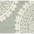 thumbnail image 5 of SAFAVIEH Bella Lucinda Medallion Geometric Wool Area Rug, Grey/Ivory, 2' x 3', 5 of 6