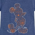 thumbnail image 3 of Mickey & Friends - Mickey Silhouette - Toddler And Youth Girls Short Sleeve Graphic T-Shirt, 3 of 5