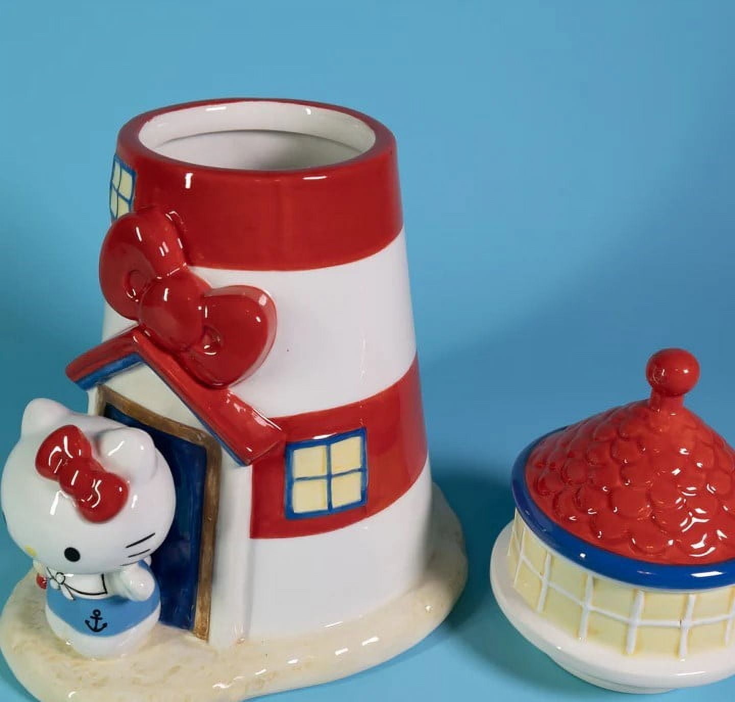 Hello Kitty Light House Cookie Snack Treat Jar - Thumbnail 5