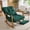 Green, variant on MOONMISS Rocking Chair with Footrest,Rocker Nursery Chair with Side Pocket,Glider Rocker,Accent Reading Chair for Living Room,Wine Red