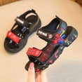thumbnail image 2 of Disney Boys Sandals New Korean Children's Beach Shoes Summer Children's antideslizante Soft Bottom Boys Student Baby Children's Shoes38-Insole 24cm Gao Jinjia LED, 2 of 2