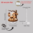 thumbnail image 3 of Halloween Decorations Desktop Ghost, 360 Degree Rotating Ghost Figurine with Cute Design, Spooky Halloween Tabletop Ornament for Home Office Classroom Party Decor Holiday Display, 3 of 7