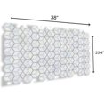 thumbnail image 2 of Retro-Art 3D Wall Panels, Fog Blue White Mosaic, PVC, 315TF, 2 of 5