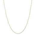 thumbnail image 1 of 10K Yellow Gold 1.15mmCarded Cable Rope Chain 20 Inch, 1 of 6