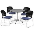 thumbnail image 4 of ofm pkg-brk-167-0030 breakroom package, gray nebula table/putty chair, 4 of 5