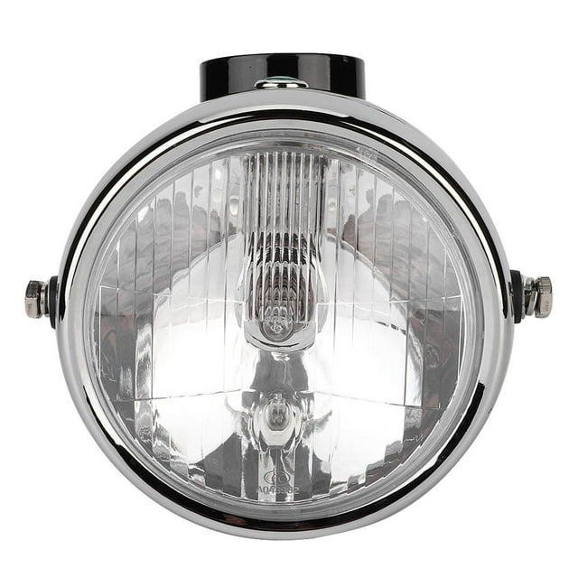 Ccdes Motorcycle Headlight, Motorcycle Headlamp Round Replacement For Macaquinho Z50 For Motorbikes