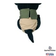 thumbnail image 5 of Barkertime Olive Green on Beige Brown Dog Diaper, 5 of 7