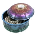 thumbnail image 2 of Chakra Rainbow Buddhist Mandala Wheel And Glass Cabochon Decorative Jewelry Box, 2 of 6