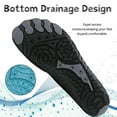 thumbnail image 5 of BERANMEY Hiking Barefoot Shoes Womens Mens Non-slip Quick Dry Breathable Water Shoes for Women Athletic Shoes Workout Shoes with Drainage Lightweight Grounded Footwear, 5 of 7
