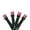 Pink, variant on Battery Operated LED Christmas Lights - Red - 9.5' Green Wire - 20ct