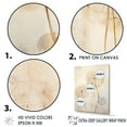 thumbnail image 3 of Designart "Dandelion In Subdued Tones IV" Dandelion Floater Framed Canvas Wall Art, 3 of 5