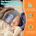 thumbnail image 4 of Toddler Headphones Wireless, Headband Bluetooth Headphones, Over the Ear Headband Headphones, Adjustable Toddler Headband headphones with Thin Speakers, Penguin, 4 of 7