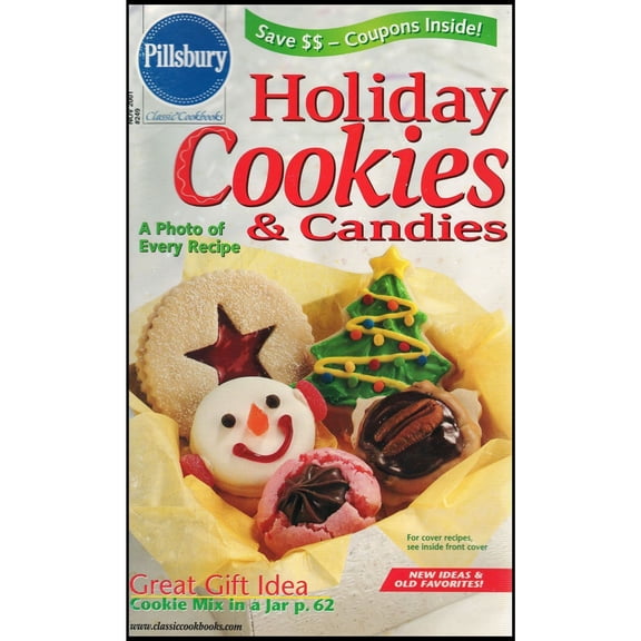 Pillsbury Classic Cookbook #249: Holiday Cookies & Candies (Small Format Staple Bound Booklet)