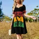 thumbnail image 4 of Camiseta del Mes de la Historia Afroamericana - K367 Vestido sin mangas Vestido femenino Vestidos elegantes para mujer en oferta Vestidos de verano Vestido de mujer, 4 of 7