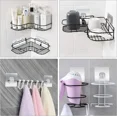 thumbnail image 5 of 20/1 Uds gancho multiusos autoadhesivo fuerte pegatina ganchos soporte para colgar en la pared gancho para cocina baño organizador estante gancho, 5 of 5