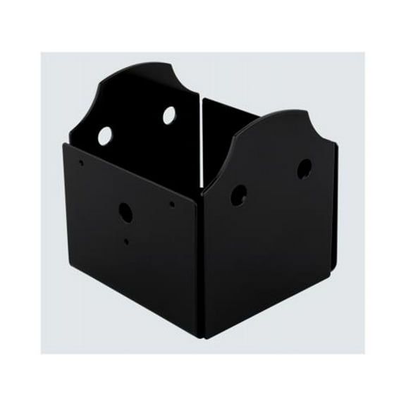 National Hardware N800-011 Hartley Collection Post Base, 5 x 5-1/2 x 5-5/8 In. - Quantity 4