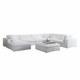 thumbnail image 3 of Roundhill Furniture Rivas Contemporary 8-Piece U-Sectional Sofa with Two Ottomans - Graphite, 3 of 6