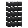 thumbnail image 1 of 20pcs 4 X 3 Inches Mini Chalkboard Table Tent Sign Chalkboard Buffet Tags Food Label For Party Tabletop Chalkboard Signs, 1 of 5