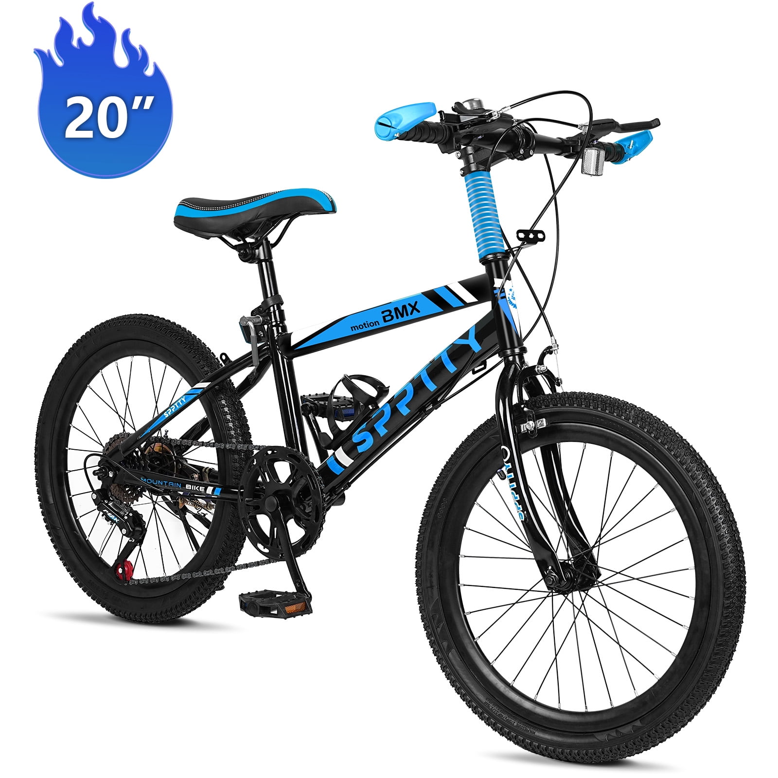 Ambifirner 20 inch Mountain Bike – 7-Speed Shock-Absorbing