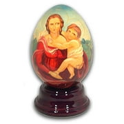 Madonna Hand Painted Reuge Musical Egg - Under the Sea (The Little Mermaid) - SWISS
