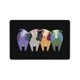 thumbnail image 4 of Cartoon Animal Cows Drawing Rugs Doormat, Non-Slip Machine Washable Carpets Floor Door Mat , 36" x 24", 4 of 6