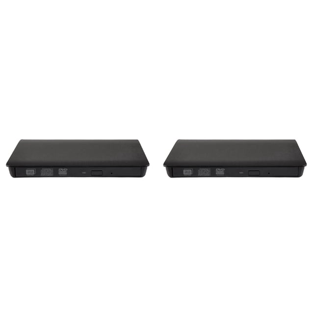 2X USB3.0 External DVD Enclosure Hard Plastic Case for Laptop Notebook 12.7Mm CD-ROM Case Without Optical Drive