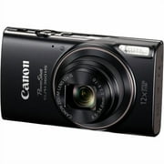 Canon PowerShot IXY 650 (ELPH 360) HS Digital Camera + 128GB Extreme PRO Memory + Case, Grip, Software Pack (Essential Bundle) Black (International Version)